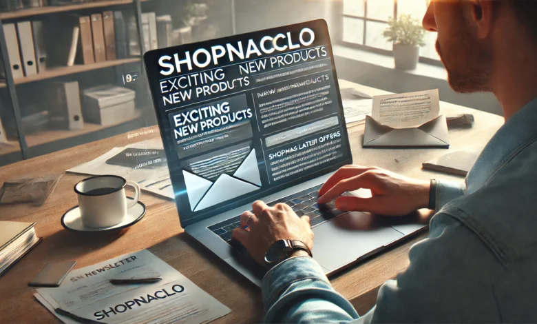 Newsletter from Shopnaclo